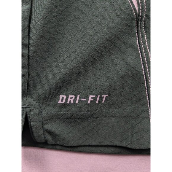 Nike Dri-Fit Elite Michigan Spartans Polo Shirt Men's Size XL Green/White - Picture 4 of 10